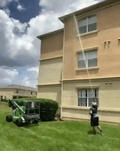 BACK-OF-3-STORY-BUILDING-400x500 Cleaning Three Story Building