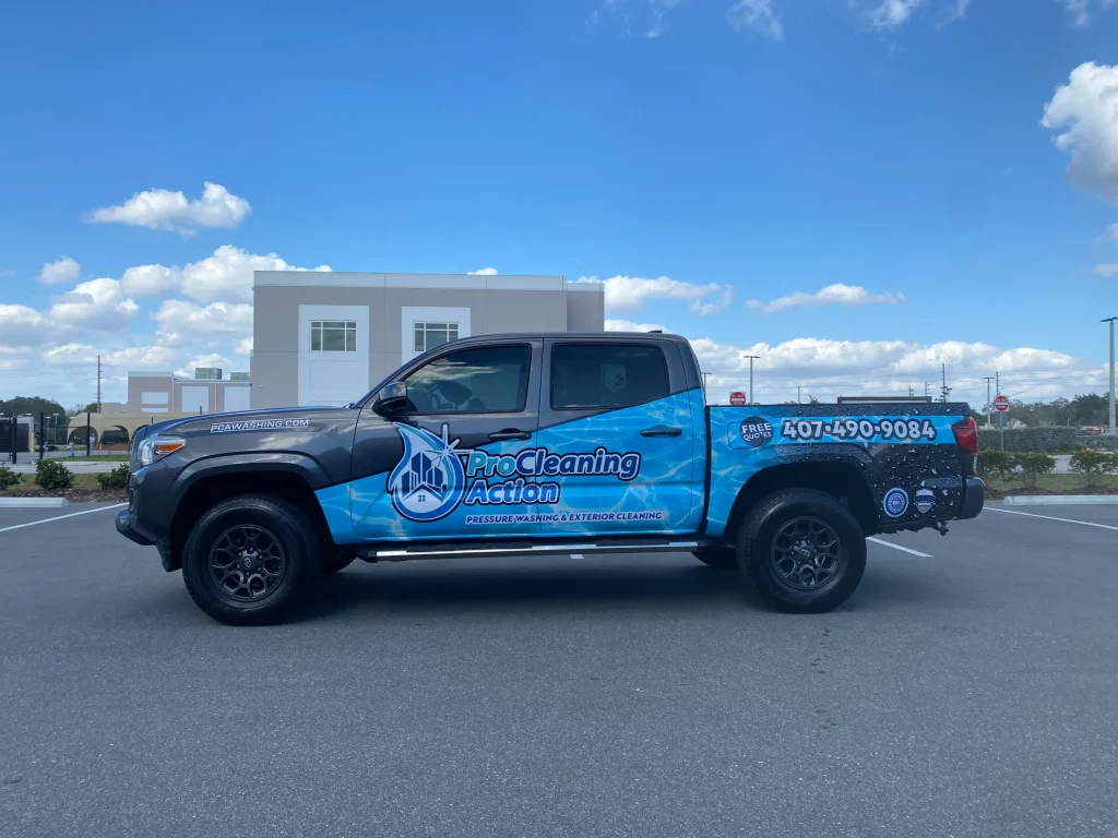 Pro Cleaning Action Truck