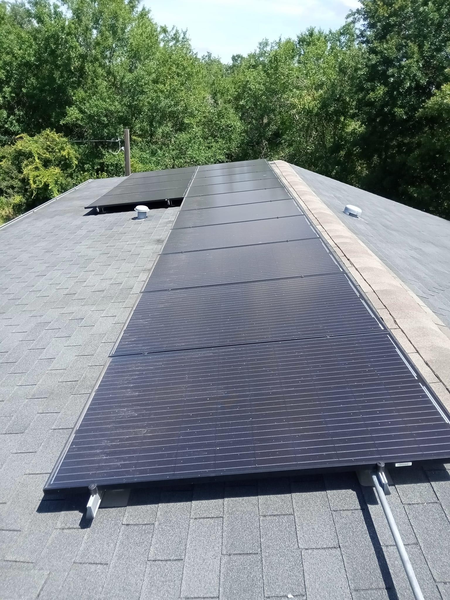 Before Solar Panel Cleaning 2