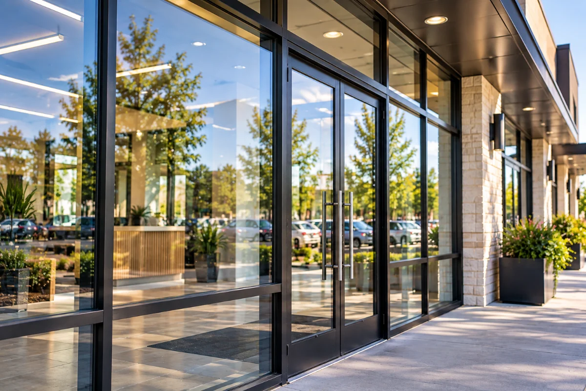 Clean Glass Where Your Customers See It Most