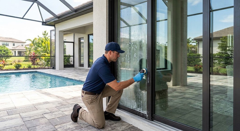 Hard Water Stain Removal in ChampionsGate