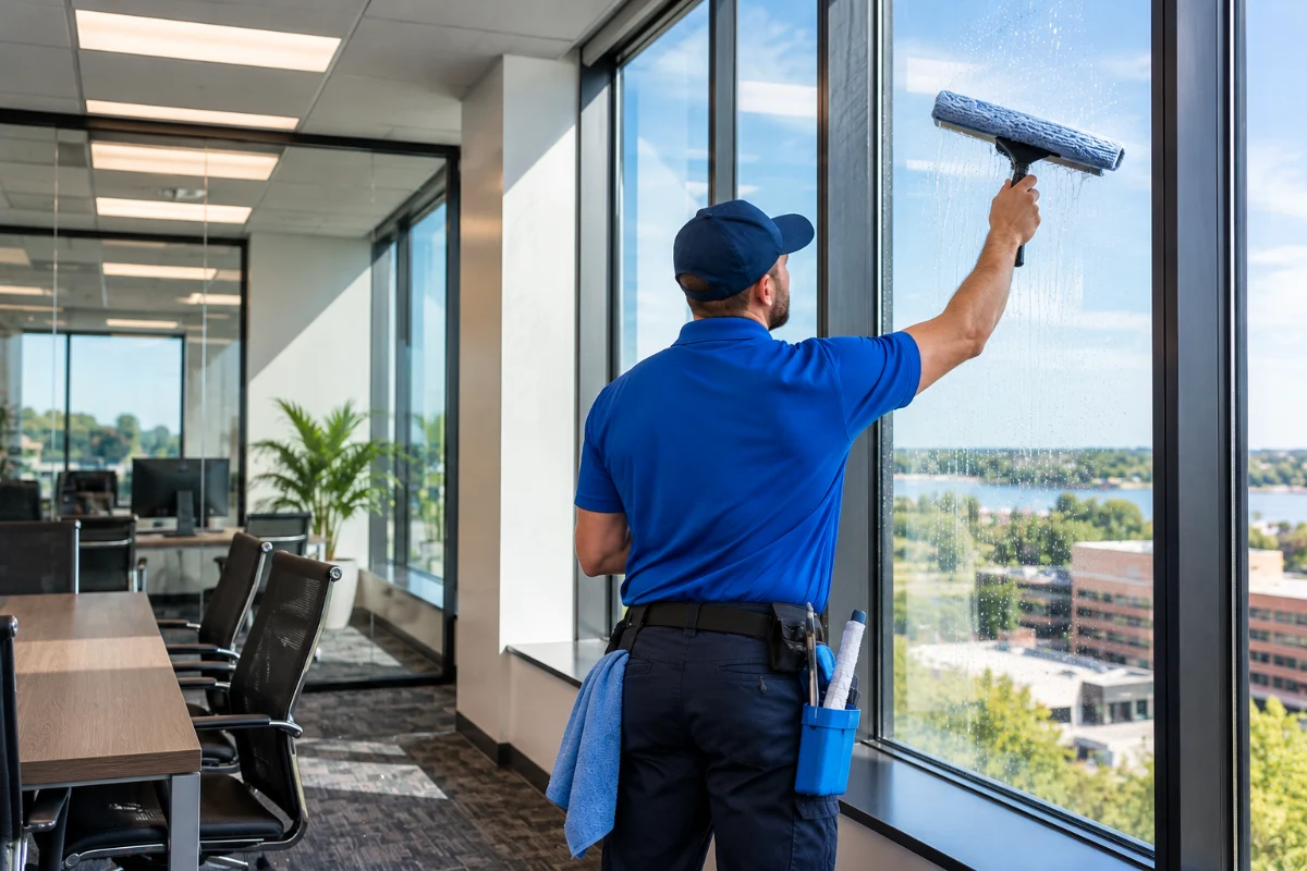 Interior Commercial Window Cleaning