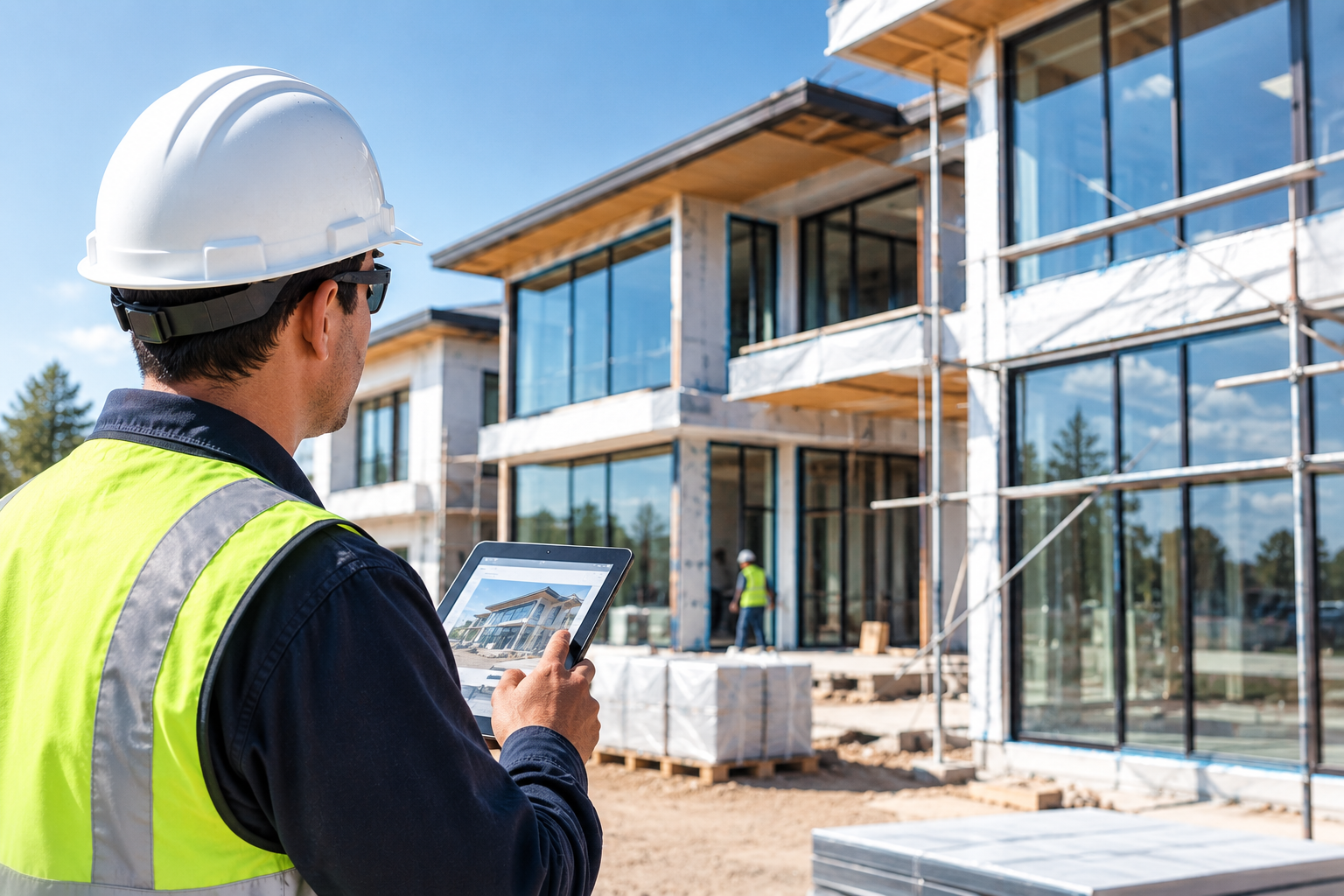 Post-Construction Window Cleaning for Contractors & Builders