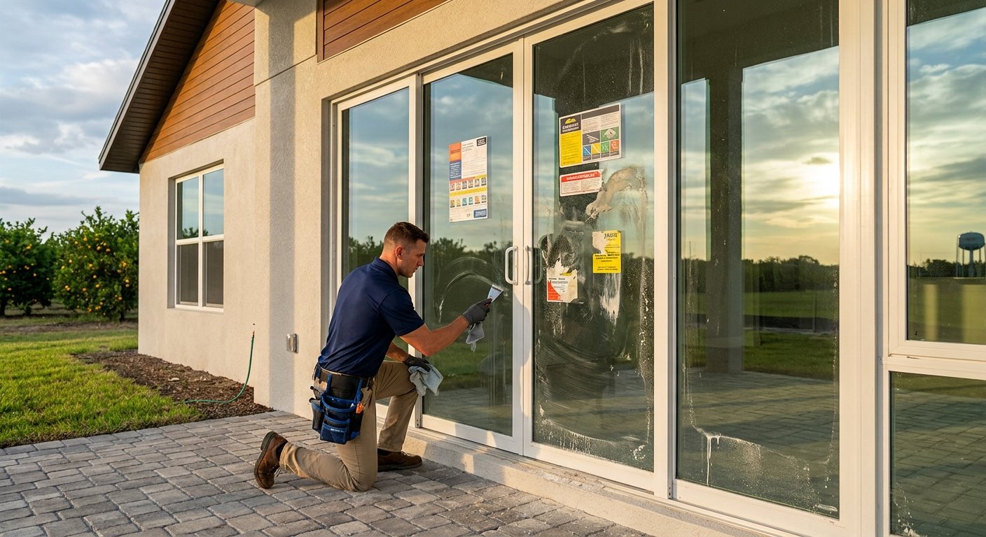 Post Construction Window Cleaning in Davenport
