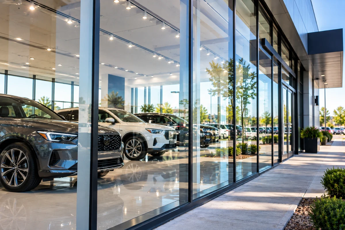 Showroom Window Cleaning
