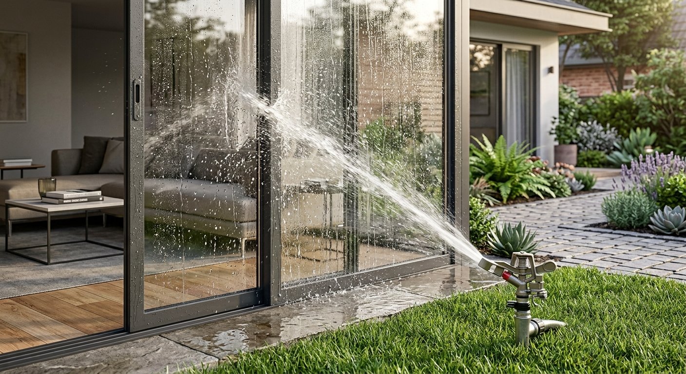 When Sprinklers Keep Hitting the Glass