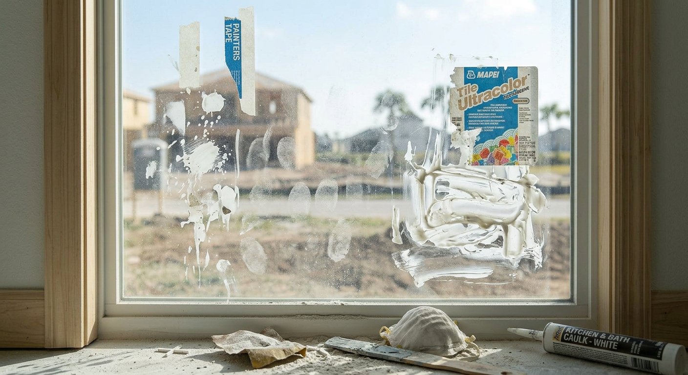 Window Cleaning After a Remodel or Renovation