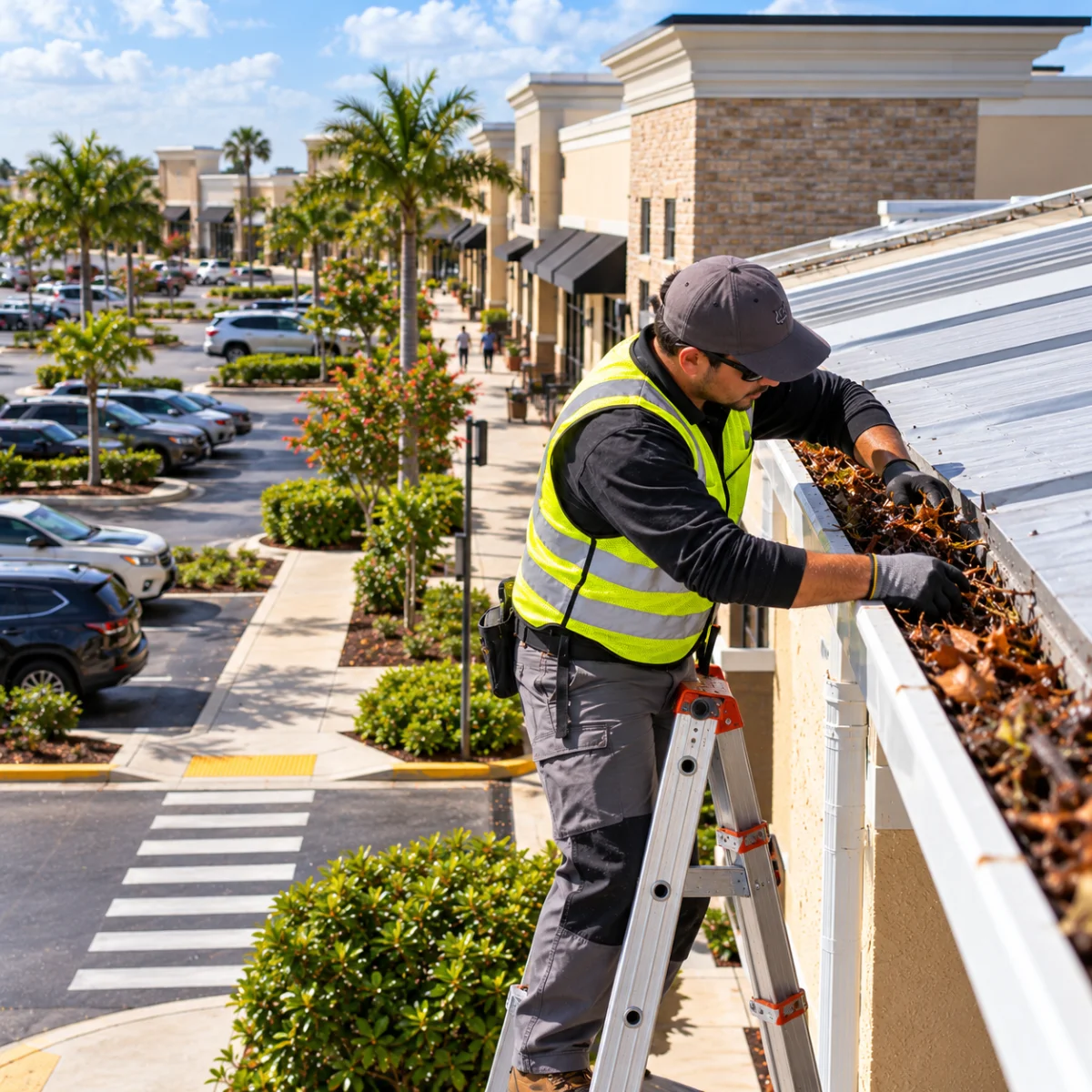 Commercial Gutter Cleaning Davenport FL | Pro Cleaning Action 18 Commercial Gutter Cleaning Near Posner Park