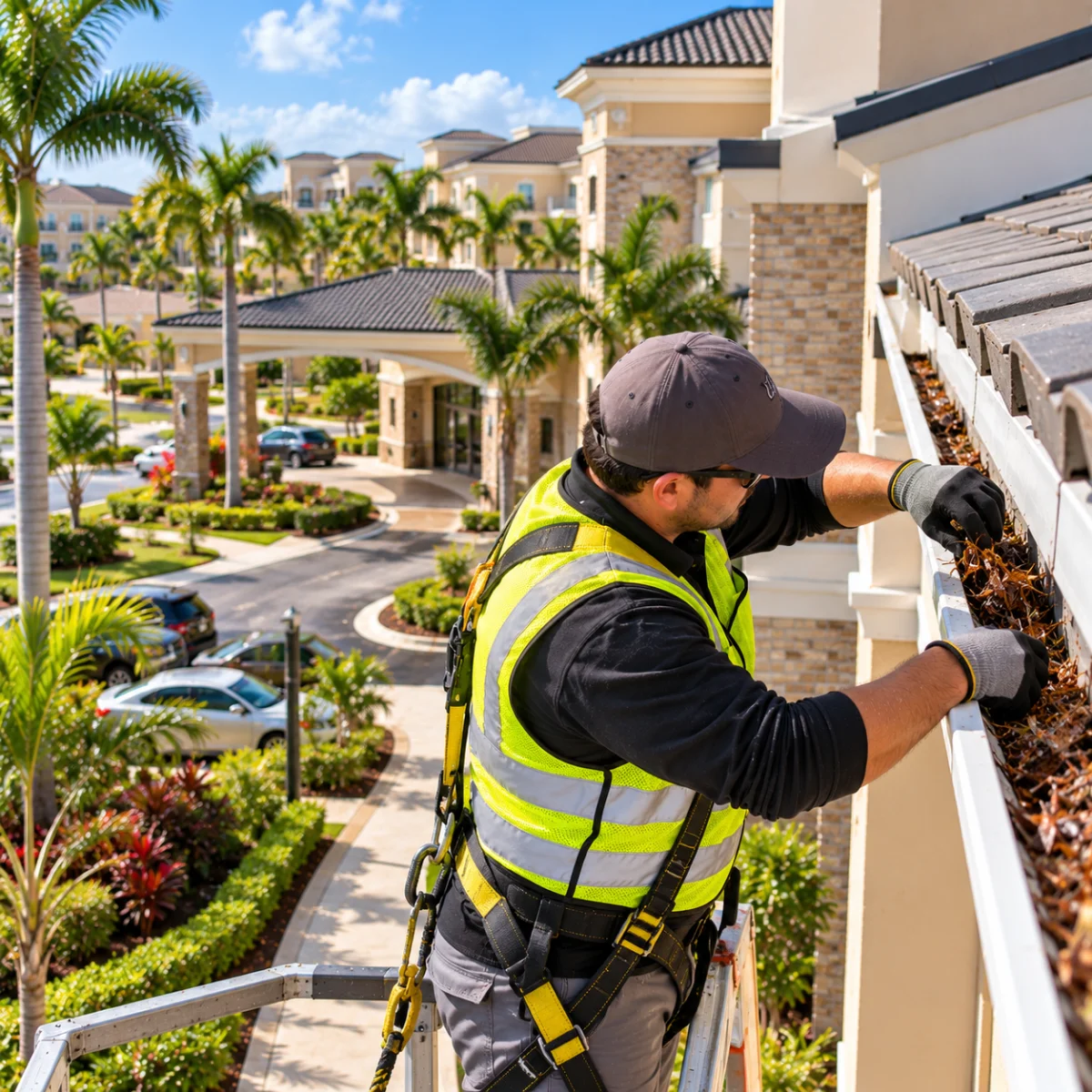 Commercial Gutter Cleaning Davenport FL | Pro Cleaning Action 19 Commercial Gutter Cleaning in ChampionsGate