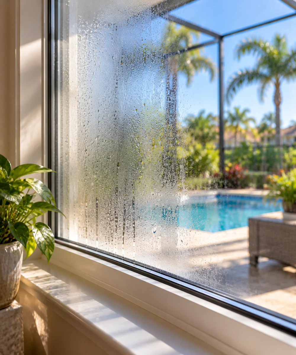 Condensation Is Not the Same as Dirty Glass