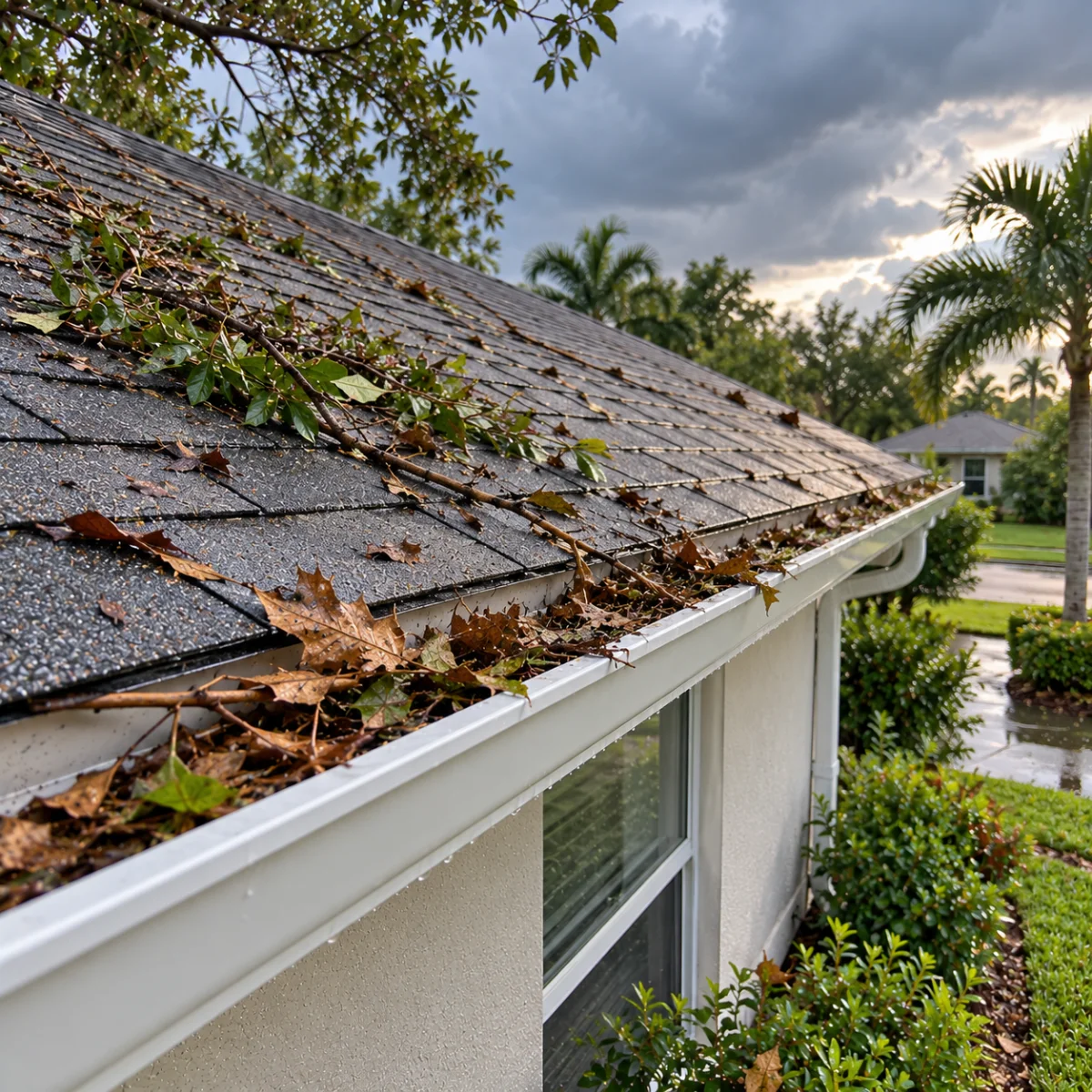 Debris After a Florida Storm