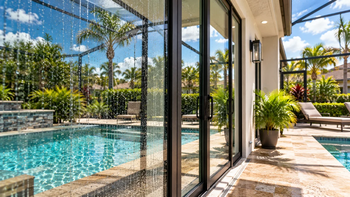 Exterior Window Cleaning Davenport FL | Pro Cleaning Action 9 Exterior Window Cleaning for Pool Homes