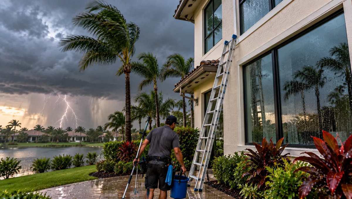 Exterior Window Cleaning Davenport FL | Pro Cleaning Action 15 Florida Weather & Exterior Window Cleaning