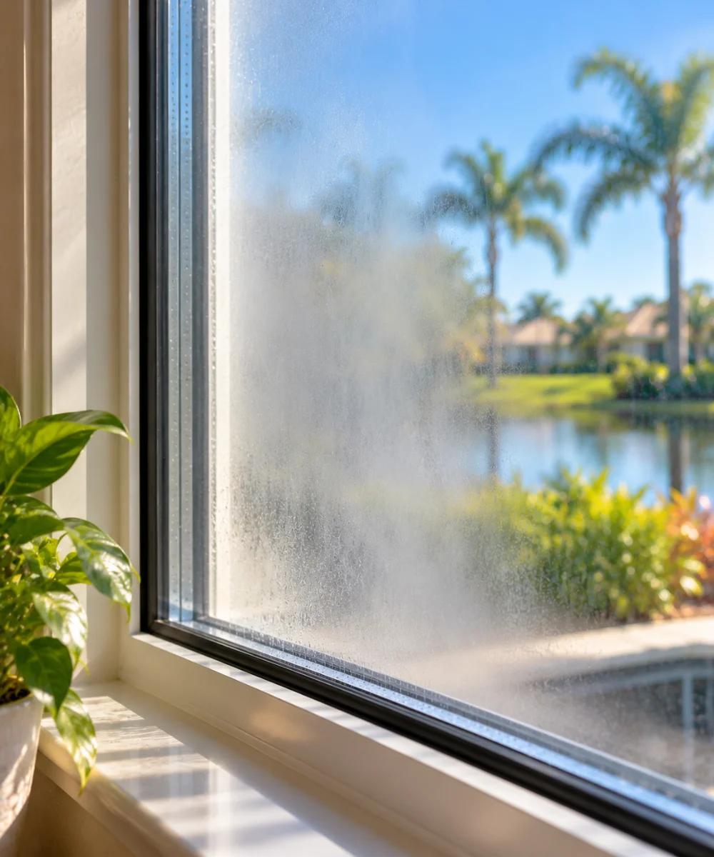 Haze Between Double-Pane Windows