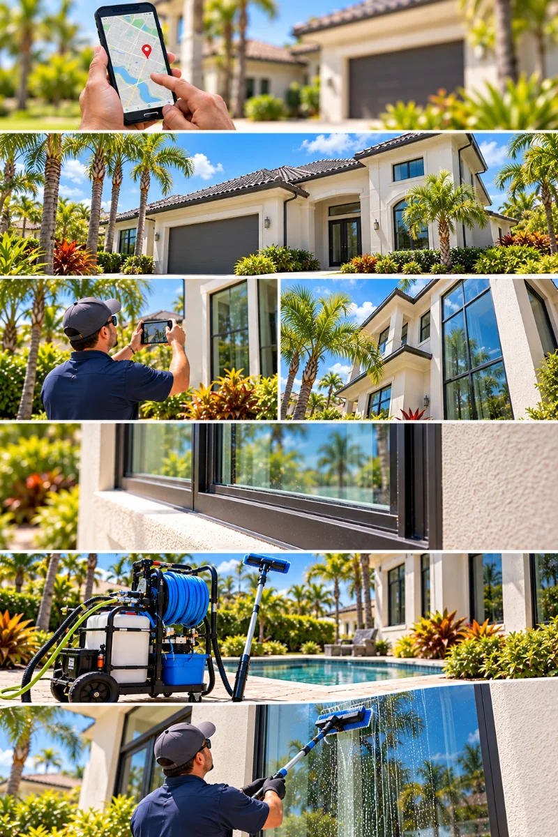 Exterior Window Cleaning Davenport FL | Pro Cleaning Action 27 How Exterior Window Cleaning Works