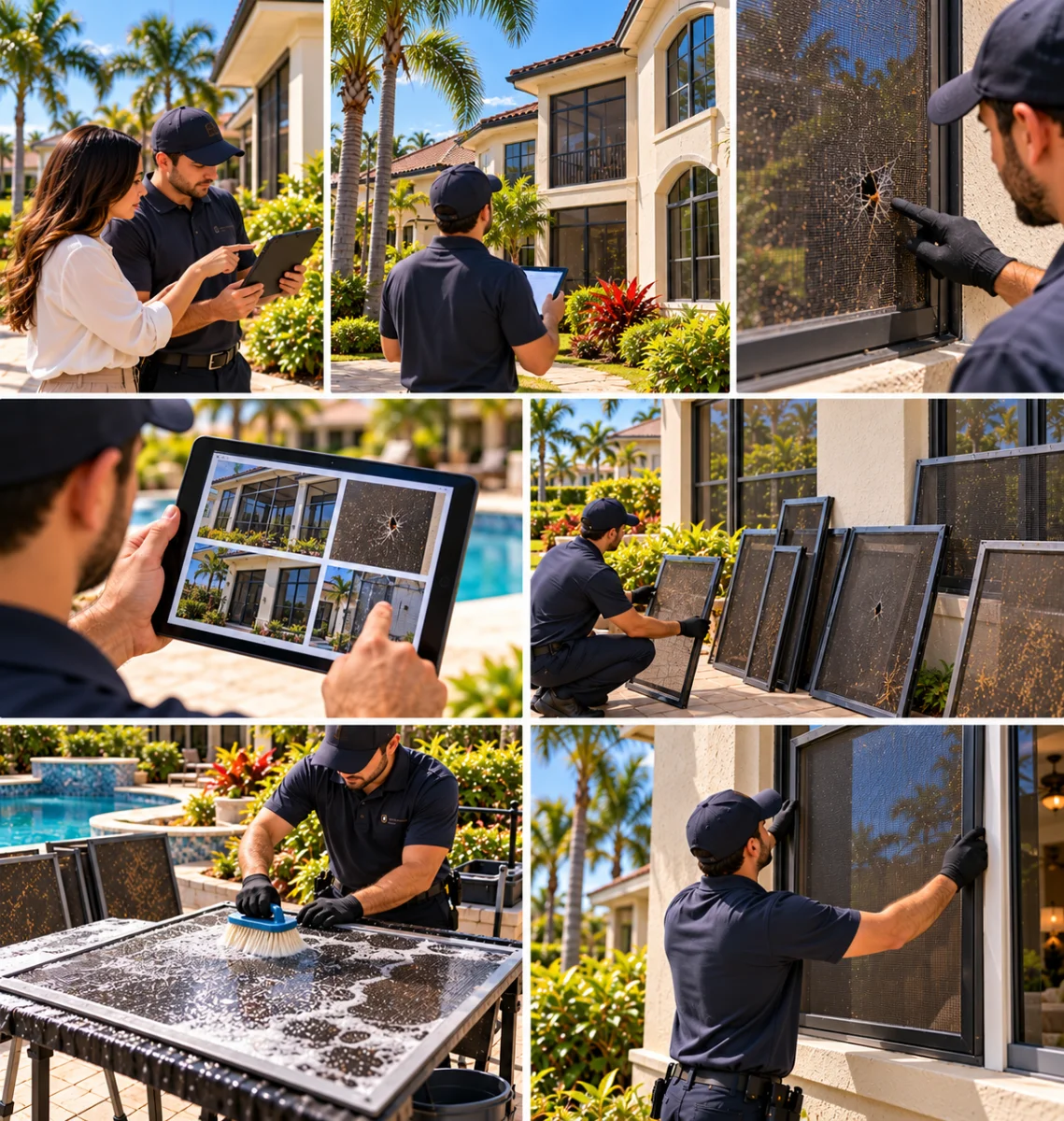 How Window Screen Cleaning Works