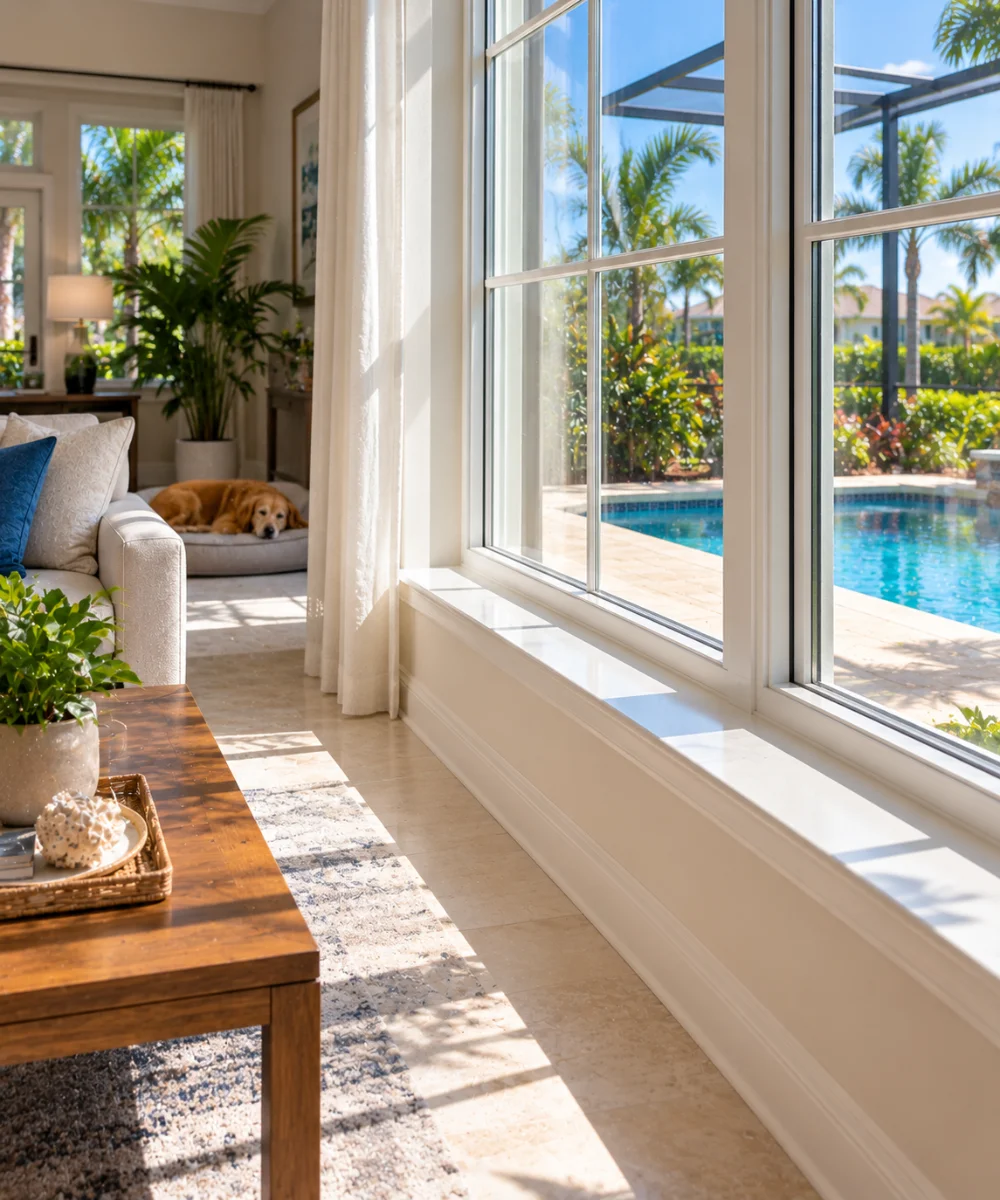 Preparing for Interior Window Cleaning