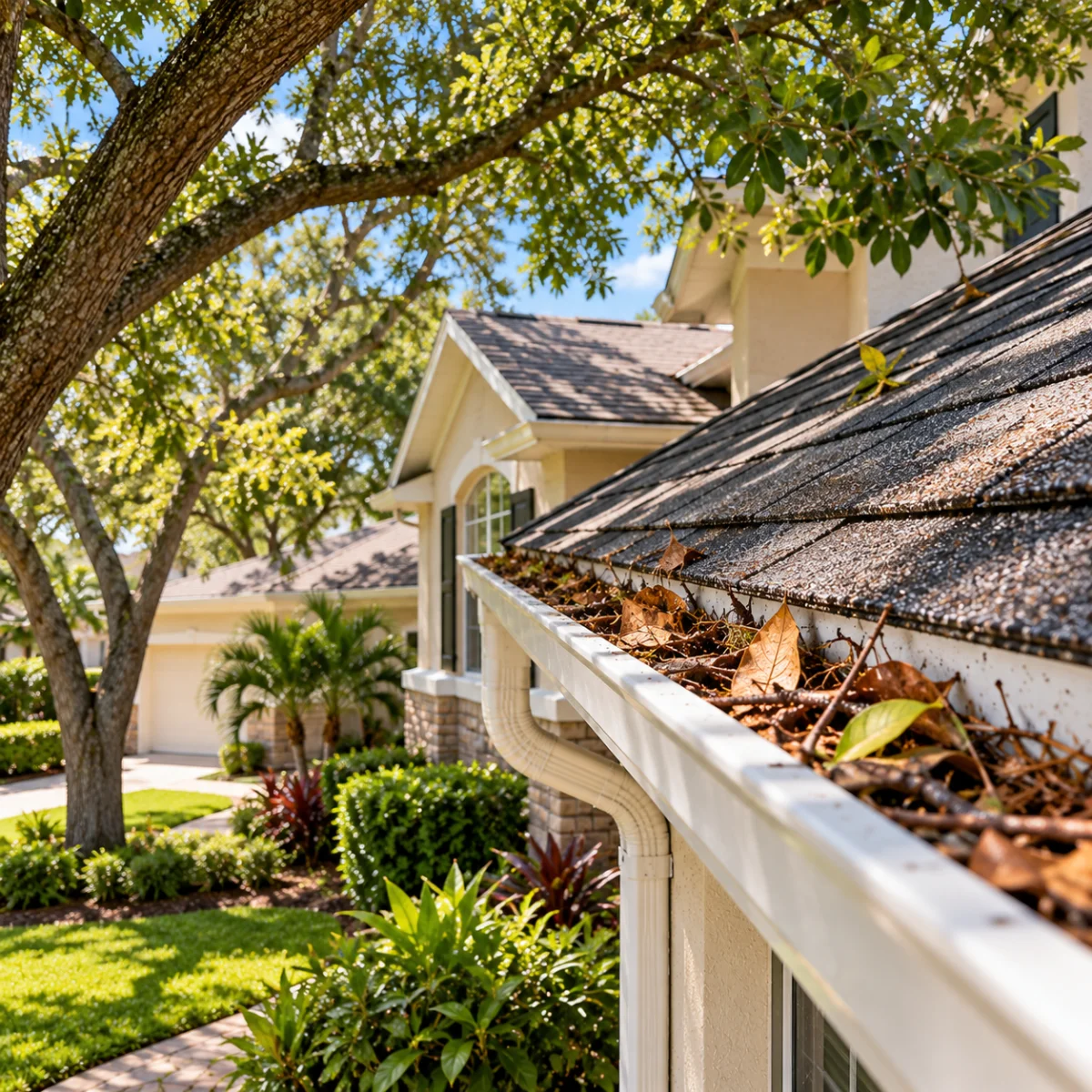 Residential Gutter Cleaning Davenport FL | Pro Cleaning Action 21 Recurring Gutter Cleaning for Homes
