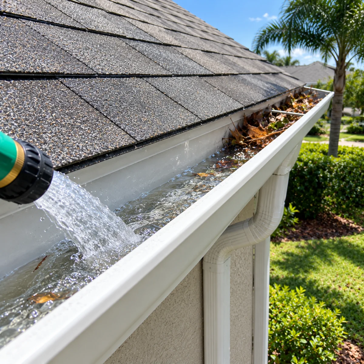 What About Gutter Flushing