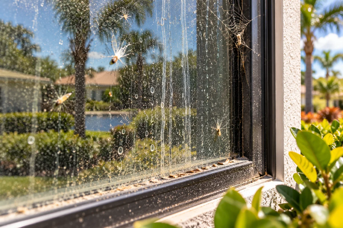 Exterior Window Cleaning Davenport FL | Pro Cleaning Action 5 What Builds Up on Exterior Windows