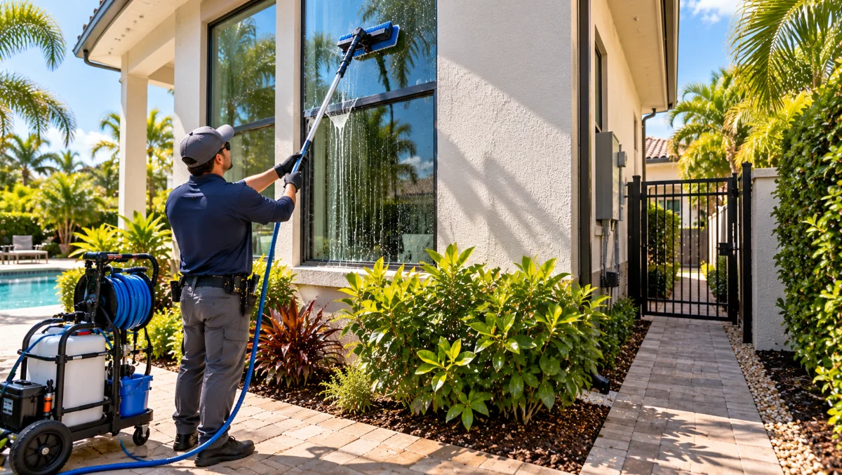 Exterior Window Cleaning Davenport FL | Pro Cleaning Action 26 You May Not Need to Be Home